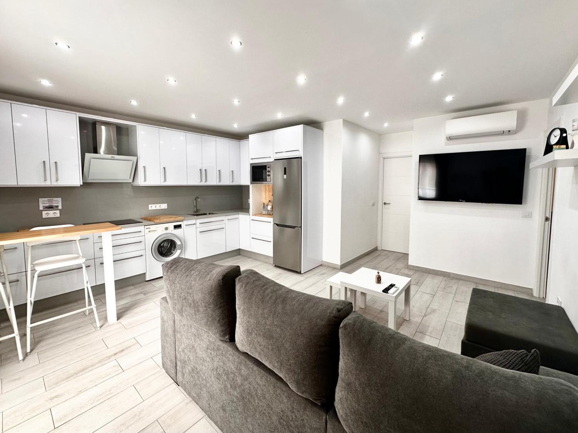 Apartamento Costero, Los Abrigos. Bagian luar foto